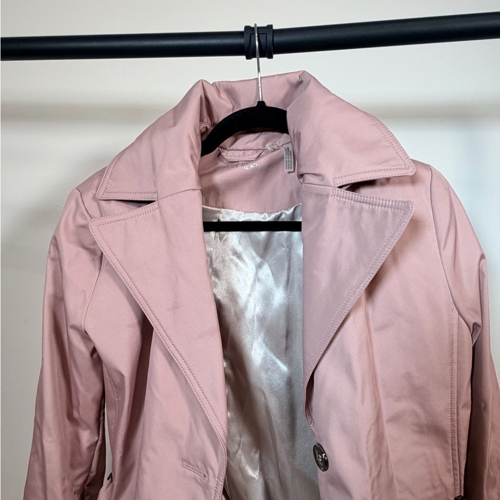 Calvin Klein Light Pink Trench Coat
